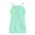 thumbnail image 4 of AherBiu Summer Tank Tops for Women Wrap Deep V Neck Spaghetti Strap Casual Loose Sleeveless Tshirts Camisole, 4 of 5