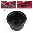 thumbnail image 1 of MYG Plastic Black Cup Water Drink Holder Recessed for RV Car Marine Boat Trailer, 1 of 9