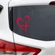 thumbnail image 1 of Decoración del hogar, decoración de habitaciones, decoración de pared, calcomanía de vinilo impermeable con crucifijo de corazón de amor para portátil, coche, ventana, pegatinas de PV C, 1 of 6