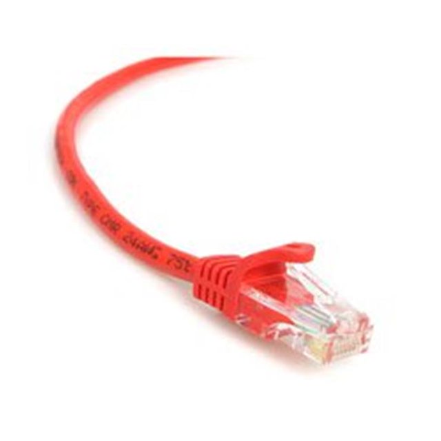 Câble de Raccordement Rouge Sans Accrochage de 25 Pieds 5e- 350 MHz- UTP
