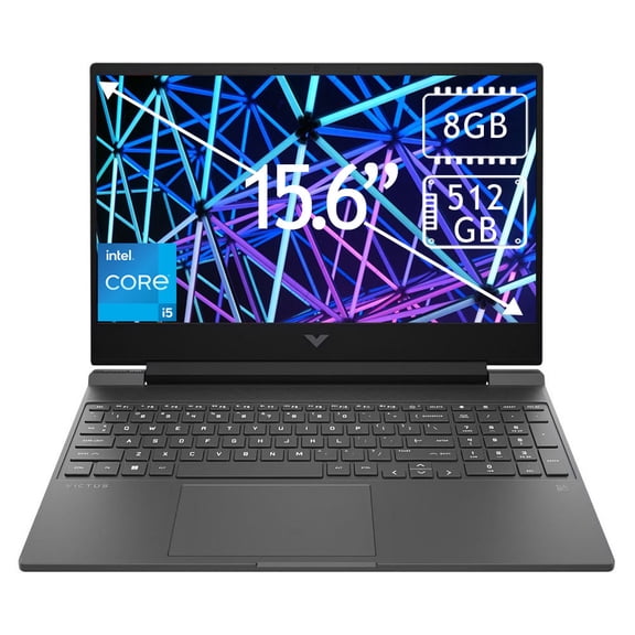 Laptop Hp Victus Gaming 15.6" Core i5 8GB 512GB 15-FA1029NR