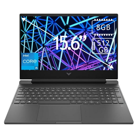 Laptop Hp Victus Gaming 15.6" Core i5 8GB 512GB 15-FA1029NR