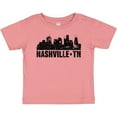 thumbnail image 3 of Inktastic Nashville Skyline Grunge Boys or Girls Baby T-Shirt, 3 of 5