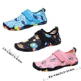 thumbnail image 2 of UPOUART 1 Paire de Chaussures de Natation en Caoutchouc Imperméables pour Enfants Chaussures de Plongée Roses, 2 of 8