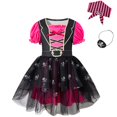 thumbnail image 1 of Disfraz Okbebe para niña pequeña, pirata, Halloween, 2T, rosa, 1 of 6