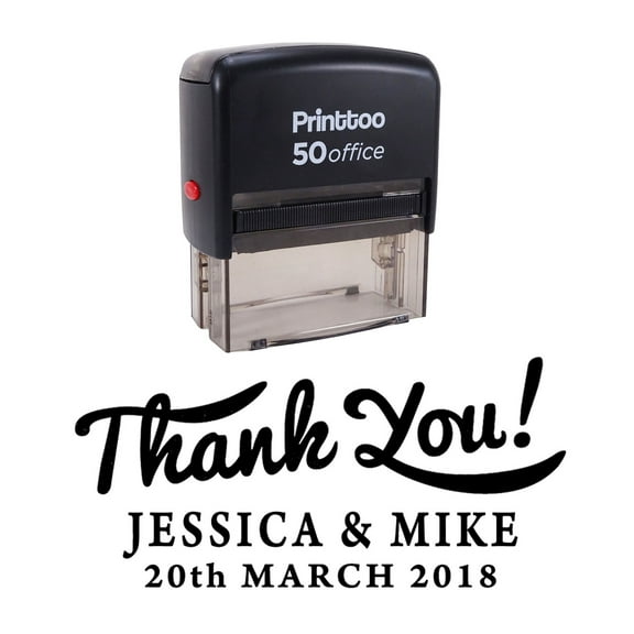 Printtoo Teacher's Stamp Hahaha Self-inking stamp Rubber stamp Funny For School Classroom & Homework Supplies-42x9 mm - Black