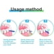 thumbnail image 5 of 200 Piezas de Palillo Interdental, Palillo de Hilo Dental de Doble Uso, Cepillo Interdental de Masaje, Hilo Dental, Palillo de Dientes, Hilo Dental, Mantener la Salud Bucal, 5 of 5