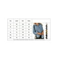 thumbnail image 5 of KOMOO Women Denim Shirt Long Sleeve Button Down Blouse Label Lightweight Denim Shirt Jacket Trendy Jean Blouse, 5 of 7