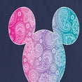 thumbnail image 3 of Mickey & Friends - Paisley Pattern Mickey - Women's Short Sleeve Graphic T-Shirt, 3 of 5