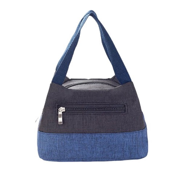 Sonducket Fiambrera para mujer, bolsos de lona, cosméticos de moda, gran capacidad, bolso pequeño para mamá, Color a juego para viajes, Picnic, Bolsas de mensajero y de hombro Negro Sonducket AP012428-06