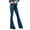 Dark Blue, variant on Capris Jeans Flare Jeans for Women Women's Boot Cut Bell Bottom Jeans High Waisted Stretch Slim Bell Bottoms Jeans S-21 Dark Blue 3XL