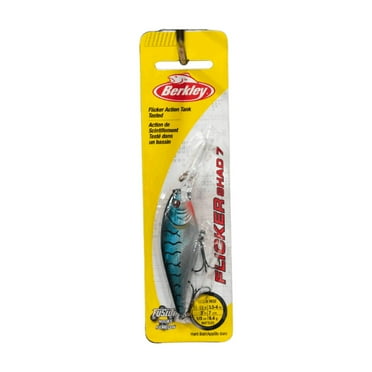 Berkley Flicker Shad Fishing Lure, Blue Tiger, 5/16 oz