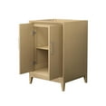 thumbnail image 2 of Wyndham Collection Wch7575-24S-Cxsxx-Mxx Janna 24" Single Free Standing Vanity Cabinet, 2 of 5