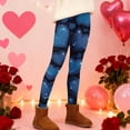 thumbnail image 3 of Fgvctg Womens Valentines Day Leggings Yoga Stretch High Waisted Full Length Workout Leggingss Cute Love Heart Print Fashion Outfit Thermal Yoga pants Joggers Clothes Royal Blue 2XL, 3 of 5