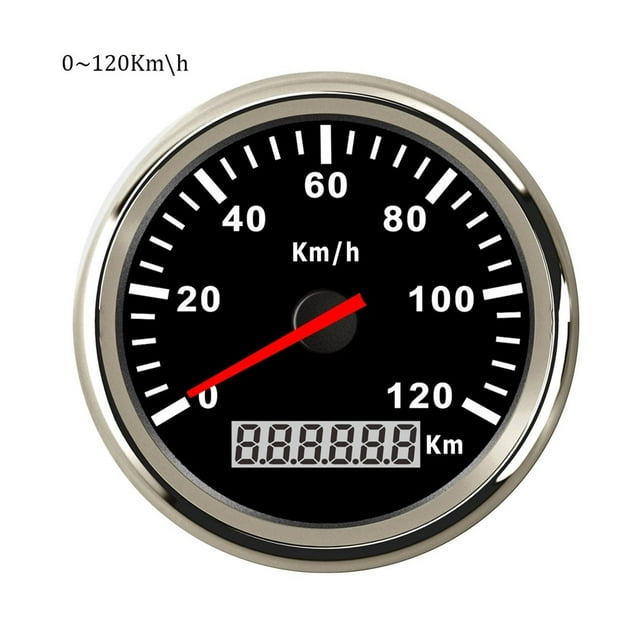 120\ 200 Km/h Speedometer Without GPS Sensor For Car Motorcycle With Red Backlight Digital Speedometer