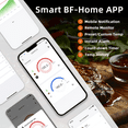 thumbnail image 4 of BFOUR Bluetooth Wireless Meat Thermometer With 4 Probes for Smoker Bbq Grilling Oven, 4 of 6