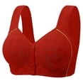 thumbnail image 2 of Daisy Bras for Older Women 2025 - Front Closure No Underwire, Full Coverage Plus Size Bra, Breathable Wireless Tank Bralette, 2 of 6