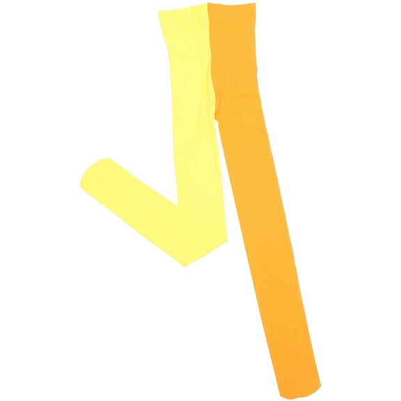 MLINS  Colorful Tights for Women Asymmetrical Stockings Impact Look Women's