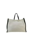 thumbnail image 3 of Pre-Owned VALENTINO GARAVANI VLTN Canvas Tote Bag White, 3 of 11