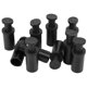 thumbnail image 1 of Tapón de extremo de tubo, 50 piezas de 16 mm Conector de extremo compuesto neumático Conector de enchufe de tubo Rendimiento confiable, 1 of 12