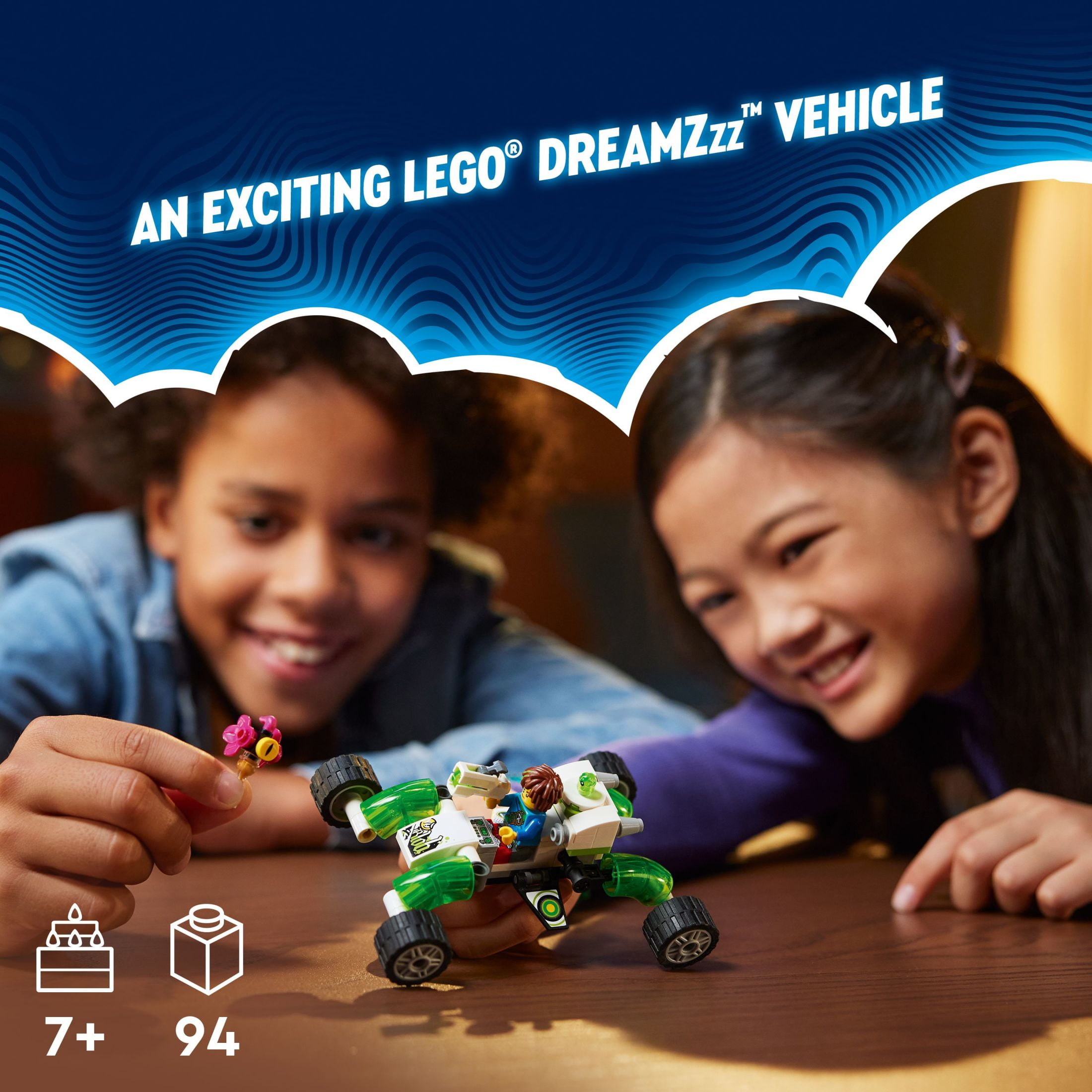 LEGO DREAMZzz Mateo's Off-Road Car Toy, Kids can Build a