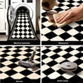 thumbnail image 3 of 2x6 Trellis Runner Rug,Hallway Runner Rug with Rubber Backing, Checkered Kitchen Non Skid Carpet Runners Washable Indoor Mat for Kitchen Entryway Bathroom Hallway, 3 of 7