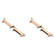 thumbnail image 1 of Conector Correa 2 Piezas para Galaxy Watch 7 Ultra 47 Mm (oro Rosa 22 Mm), 1 of 3
