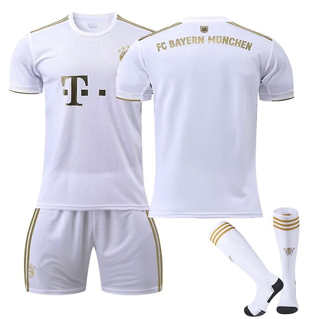 2022-2023 Nouvelle Saison Fc Bayern Munich Ensembles de Soccer Uniformes de Soccer T-shirts Rouges Maillot-1