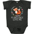 thumbnail image 3 of Inktastic My Aunt and Uncle Love Me Fox for Niece Girls Baby Bodysuit, 3 of 5