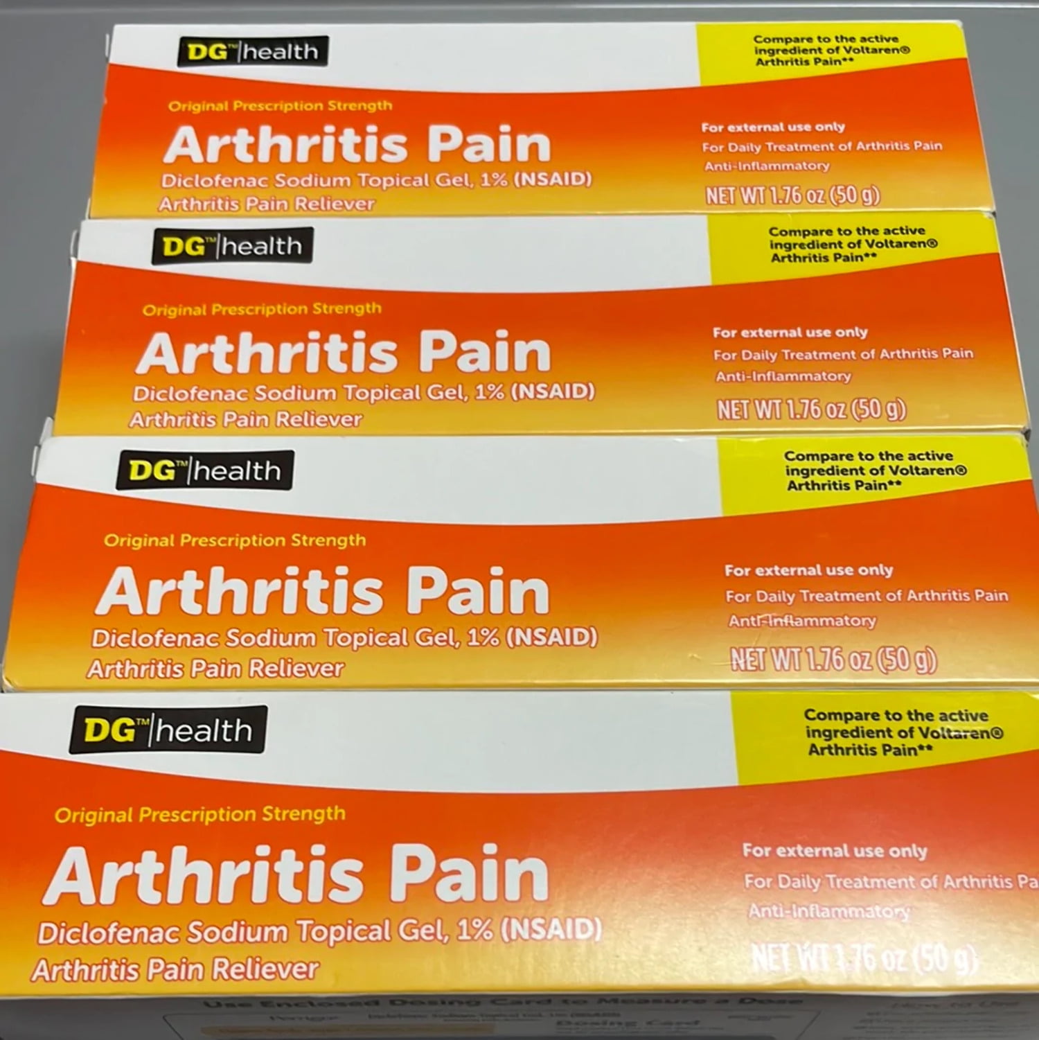 Arthritis Pain Topical Gel, 1.76oz