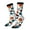 2 Black-1, variant on Color Balls Crew Socks for Men & Women, Breathable Casual Athletic Ankle Socks
