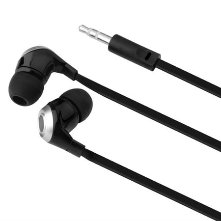 Insten Universal 3.5mm In-Ear Stereo Headset Headphone For Phone Tablet iPhone 6 6S 5S iPod iPad Samsung Galaxy Note 5 (Best Handset For Cell Phone)