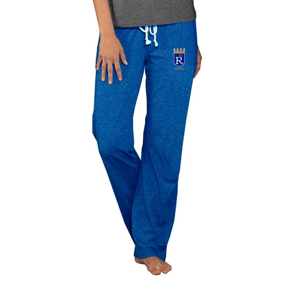 Kansas City Royals Concepts Sport Women's Cooperstown Quest Knit Pants - Royal