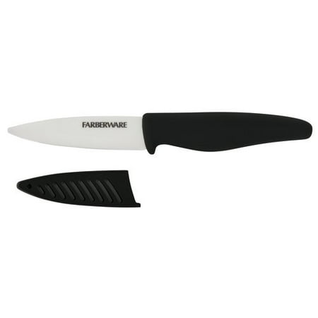 Farberware 3" Ceramic Paring Knife with Sheath