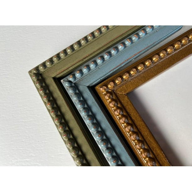 Color of Your Choice in 1x1 Bumpy Style Choose your frame size