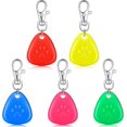 thumbnail image 1 of Collar de silicona para perro con luz para pata (5 unidades), resistente al agua, luz nocturna de seguridad para perros y gatos que acampan, verde, rojo, amarillo, azul y rosa., 1 of 4