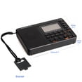 thumbnail image 3 of Retekess V-115 Radio Radio de banda completa FM AM Reproductor MP3 WMA portátil 87-108MHZ Tarjeta Micro SD / TF Max 32GB Inevent DZ7418-00B, 3 of 7