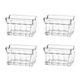 thumbnail image 1 of 4Pcs Acrylic Sugar Packet Holder Sugar Bag Storage Container Dish Display Sachets Tissue Bowl, 1 of 6