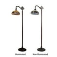 thumbnail image 3 of CHLOE Lighting SERENITY Victorian Tiffany-style Dark Bronze 1 Light Reading Floor Lamp 11" Wide, 3 of 5