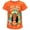 Orange, variant on Disney Moana Birthday Big Girls T-Shirt Toddler to Big Kid