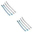 thumbnail image 2 of Toystoory Universal Pigtails Set 4 Kite Kitesurf Kiteboarding Supplies 1000KG Line Gris azul 4 piezas 2piezas, 2 of 6