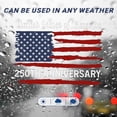 thumbnail image 4 of America 250th Anniversary Decal The Independence of USA Sticker 1776-2026 American Flag Decal, United States Patriotic Vinyl Bumper Sticker for Water Bottle Tumbler Helmet Car Windows (M-40x40cm), 4 of 9