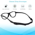 thumbnail image 3 of Correa para gafas deportivas, 3 correas para gafas de sol, bandas ajustables antideslizantes para soporte de gafas para niños, hombres y mujeres, 3 of 5