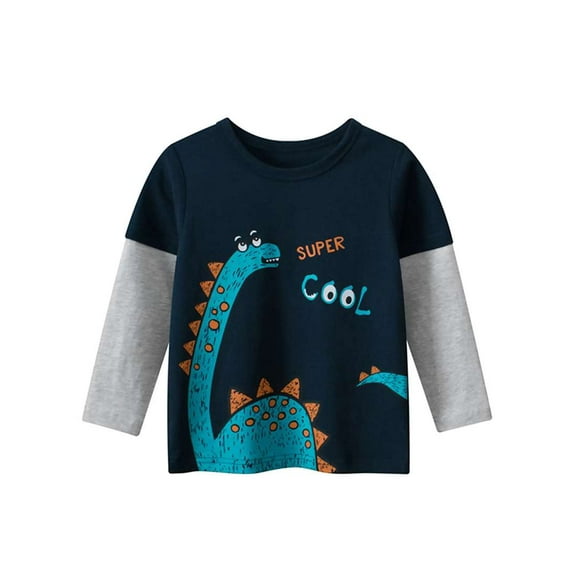 Aolyty Little Boys Sweatshirt Autumn Casual Shirt 5T