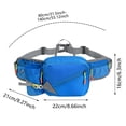 thumbnail image 3 of CSStudio Waist Pack with Water Bottle Holder for Men Women, Multi‑Pocket Fanny Pack Adjustable Belt Bag for Hiking Running Cycling Climbing Outdoor Sports, 3 of 4