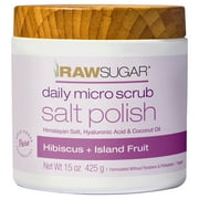 Raw Sugar Hibiscus + Island Fruit Scrub
