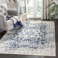 thumbnail image 3 of SAFAVIEH Madison Katina Traditional Area Rug, Cream/Navy, 3' x 5', 3 of 8