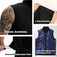 thumbnail image 6 of Lalamelon Sauna Vest for Men Heat Trapping Body Shaper Workout Sweat Suits Tops for Gym Exercise Boxing, 6 of 6