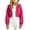 Hot Pink, variant on ShomPort Zip Up Hoodies for Girl Cropped Sweatshirts Fall Trendy Outfits Fleece Kids Little Girls Clothes 5-15 Years