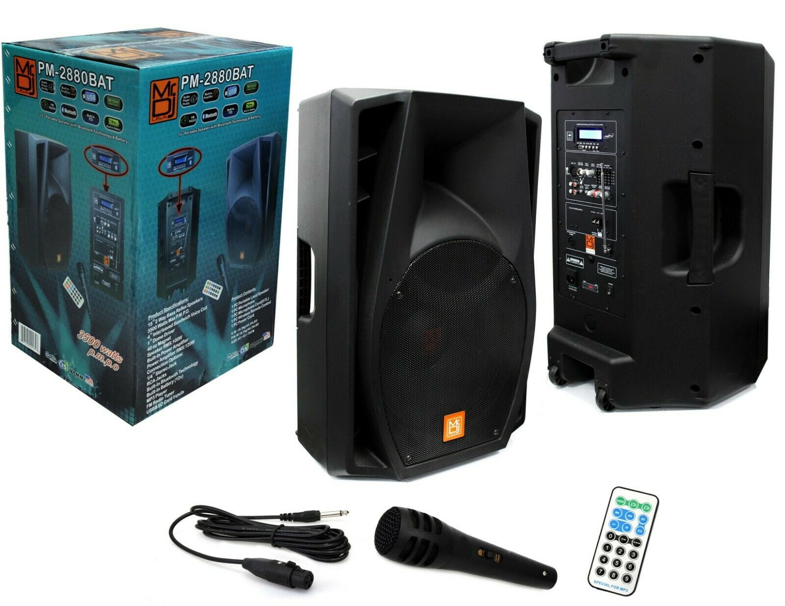 Stroll-a-Tune Stroller Speakers for iPOD™ Satellite or AM/FM Radio # 56630 MP3 